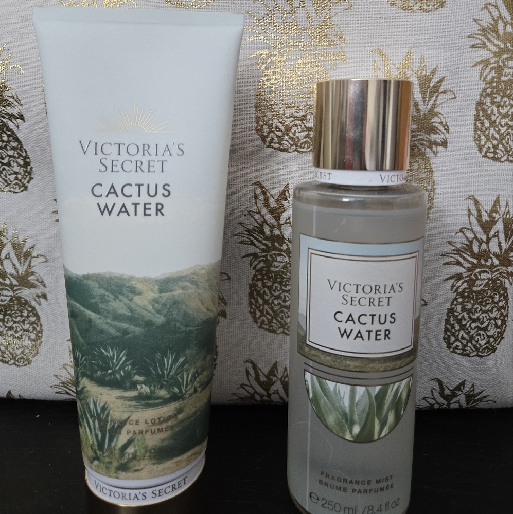 Victoria's Secret Cactus Water Set